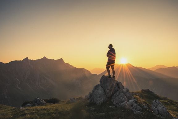Sonnenaufgangswanderung Heiterberg und Gamsfuß